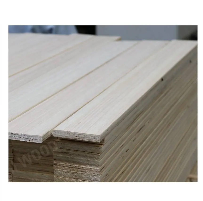 Double Side Technological wood veneer 12mm thickness lvl wooden bed slat